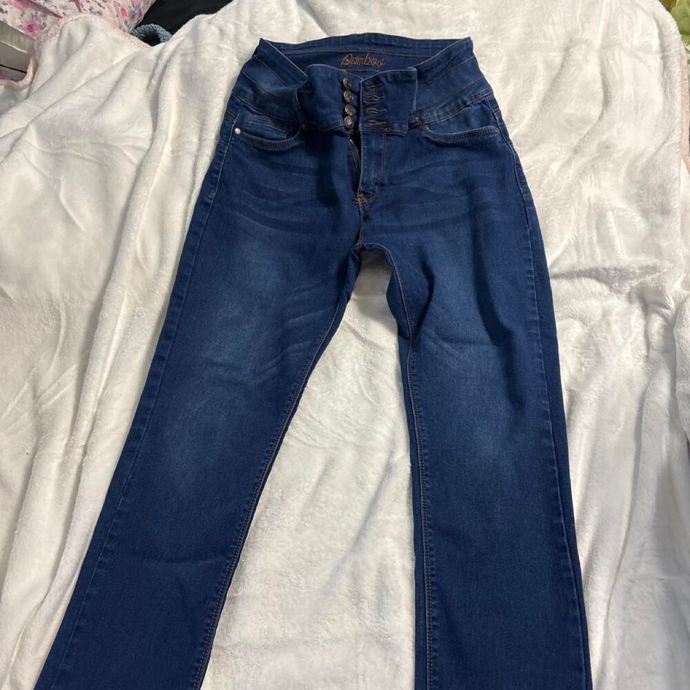 Bamboo-basics Women's Navy and Blue Jeans